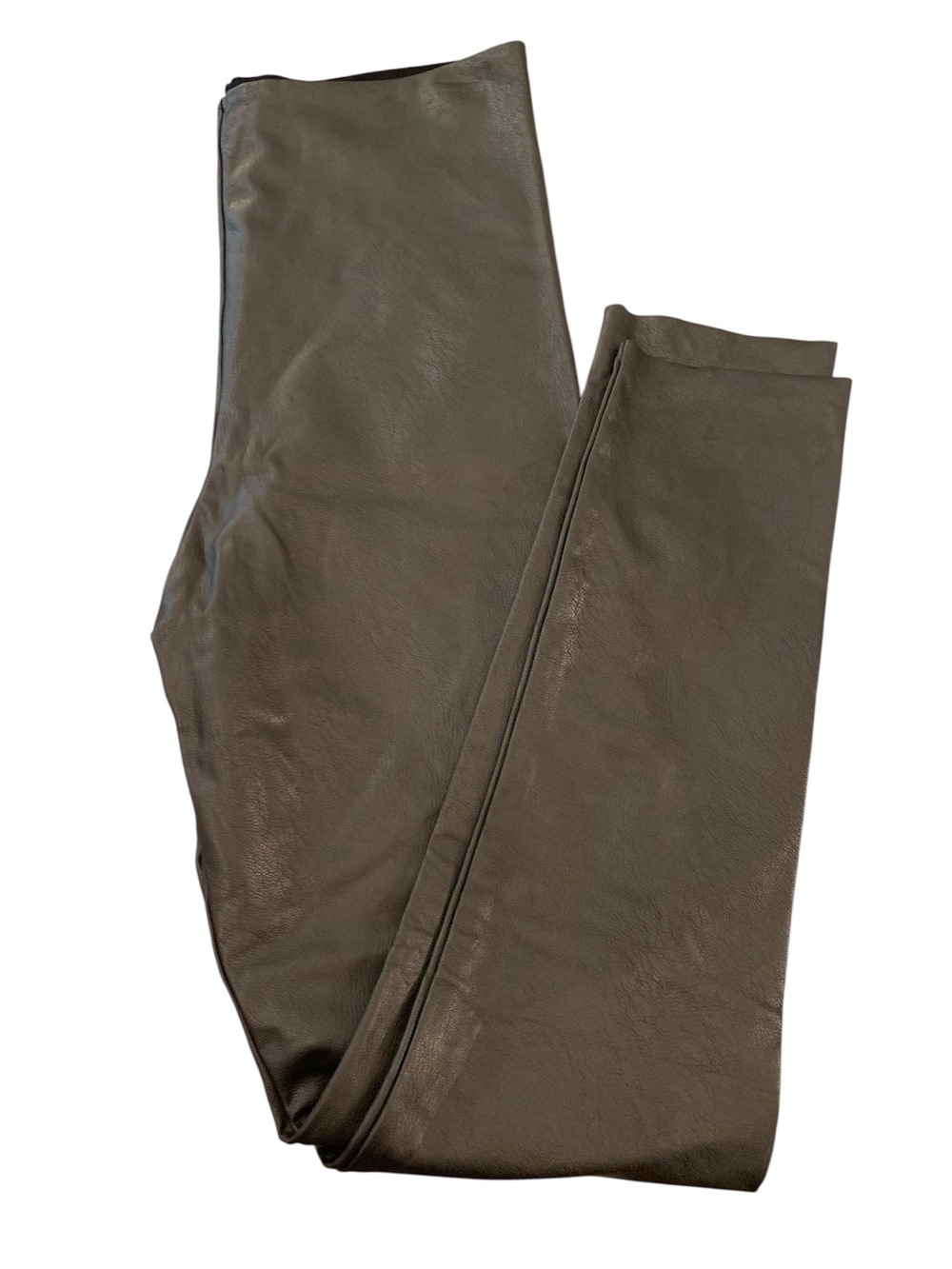 ❤️VINTAGE HAVANA❤️NWT! GORGEOUS FAUX LEATHER CHOCOLATE LINED LEGGINGS!!